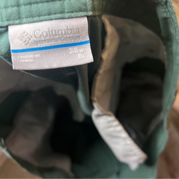 Columbia Sportswear Company Mens Casual PFG shorts Green size 38W 8L - Picture 6 of 7